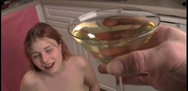  Dahlia drinks a warm urine martini